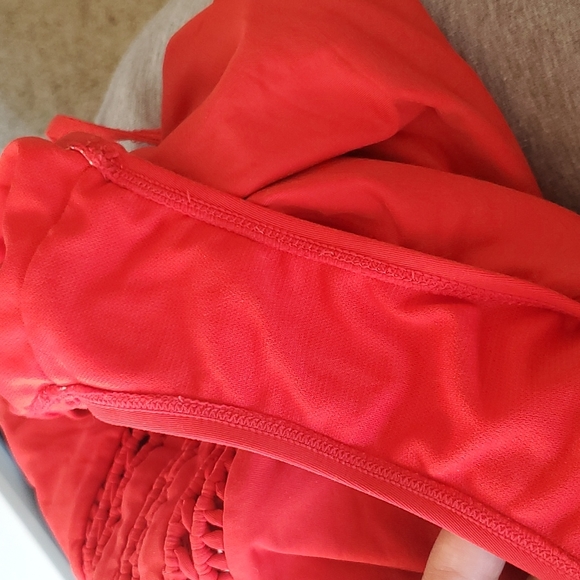 Ambrielle Red One-piece Sexy Red Bathing Suit - Picture 7 of 7